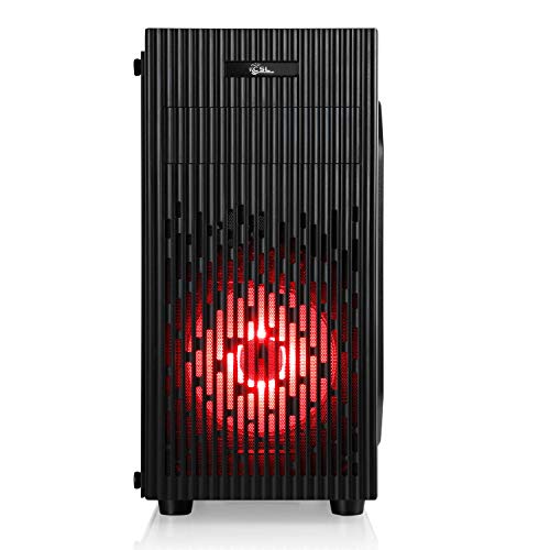 CSL Gaming PC mit Windows 11 Home, AMD Ryzen 5 5500 6x3600 MHz, 500 GB M.2 SSD, 16 GB DDR4-RAM, Radeon RX 6500 XT, MSI Mainboard, HDMI, DisplayPort, USB 3.2, WLAN USB-Stick, D10114H