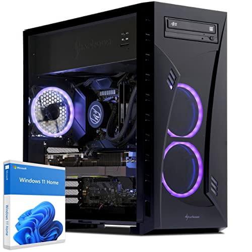 Sedatech Wasserkühlung Pro Gaming PC • AMD Ryzen 9 5950X 16x 3.4GHz • Geforce RTX3090 • 64 GB RAM • 2TB SSD M.2 • 3TB HDD • WLAN • Bluetooth • Windows • Desktop Computer