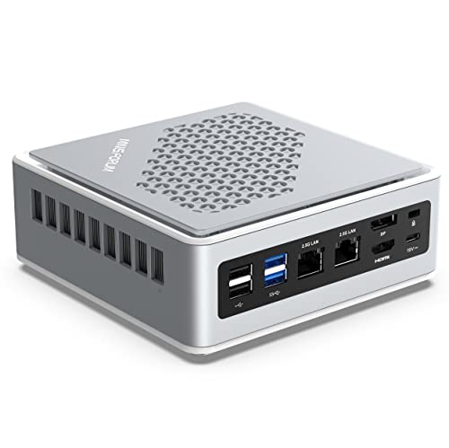 Mini PC Windows 11 Pro with Intel Core i5-11320H Desktop PC MINISFORUM DeskMini TH50 16GB RAM 512G PCle SSD Mini Computer, Triple HDMI/Thunderbolt 4 / Display Video Output, Dual LAN 2.5G Micro PC