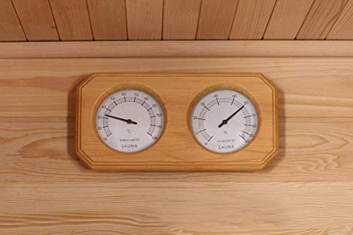 XXL Luxus Finnische Sauna SET Sauna inkl. Harvia Saunaofen 8kw Modell 2022 für 4 Pers.