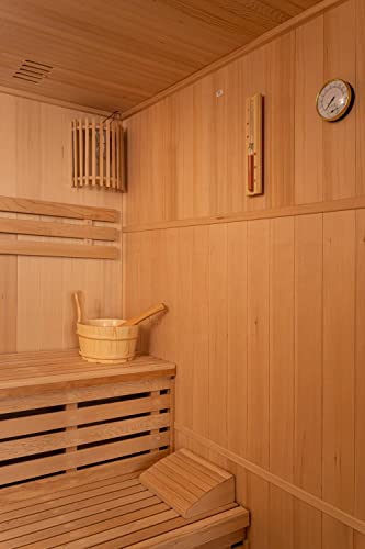 Trade-Line-Partner Sauna/Ecksauna mit Harvia Saunaofen ECK ! NEU ! (Infrarotkabine) / 5 Personen