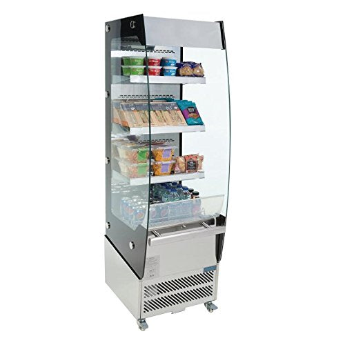 Polar Multideck Display Kühlschrank 220 Liter 1740 x 494 x 600 mm kommerzieller Kühlschrank