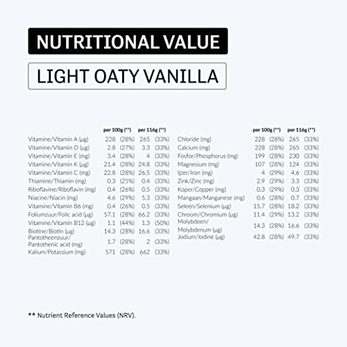 Jake Mahlzeitenersatz-Shake LIght, Vanille, Vegan Trinkmalhzeit Pulver- Unterwegs - 26 Vitamine und Mineralstoffe- 40 Mahlzeiten X116G