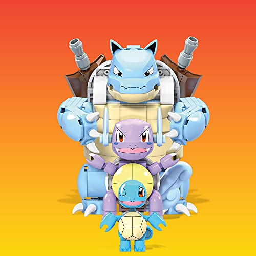 MEGA HDH93 - Mega Construx Pokémon Entwicklungs Set Baukasten, Bauspielzeug für Kinder, tolles Spielzeug Geschenk ab 8 Jahren