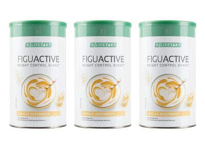 LR Figu Active Shake Vanille Geschmack 3er Set + Gratis Tic Tac