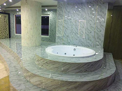 AS Country Stone | Wandverkleidung Marmoroptik-Granitoptik, Alternative zu Badfliese/Küchenfliese, Wandpaneel Steinoptik für Küchenrückwand, Badezimmer, Innenbereich | Calacada