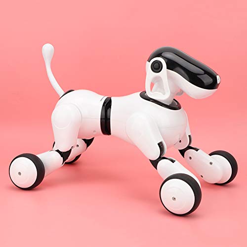 Tnfeeon Intelligente Roboter Hund Modell elektrische Kinder Spielzeug Multifunktions Smart Roboter mit Licht Bluetooth Lautsprecher pädagogische Entwicklung Spielzeug Geschenk für Kinder Kleinkind