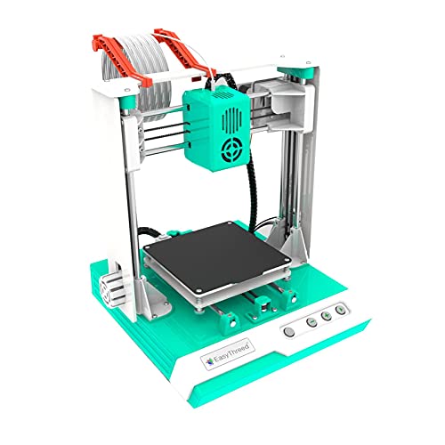 Desktop-Mini-3D-Drucker Easythreed K1 Mini-3D-Drucker-Kit 100X100X100mm Drucken für Bildung und Familie, Halloween- und Weihnachtsgeschenke für Kinder(UK)