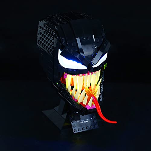 BRIKSMAX Led Beleuchtungsset für Lego Spiderman Venom - Compatible with Lego 76187 Bausteinen Modell - Ohne Lego Set