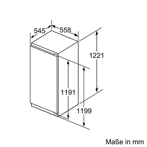 Neff KI1413FD0 Einbau-Kühlschrank N70 / 122,1 x 55,8 cm (H x B) / 211 l Kühlteil / FreshSafe 2, Weiß