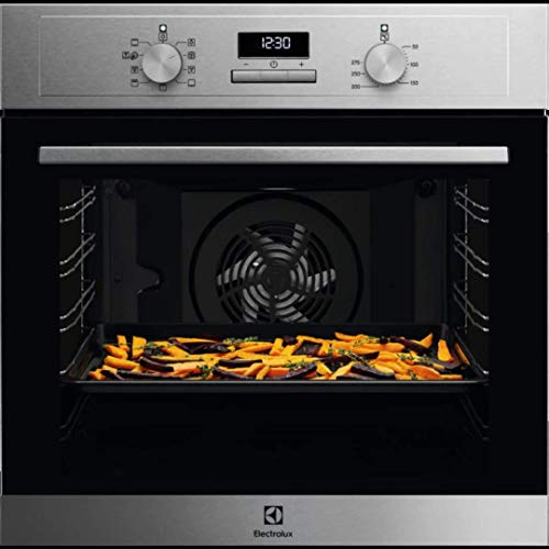 Electrolux EOM3H00X Multifunktions-Backofen, AirFry, Mehrzweck, Pizza-Funktion, 72 l Fassungsvermögen