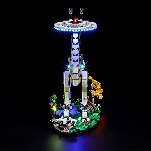 BRIKSMAX 76989 Led Licht für Lego Horizon Forbidden West: Langhals - Compatible with Lego Horizon Bausteinen Modell - Ohne Lego Set