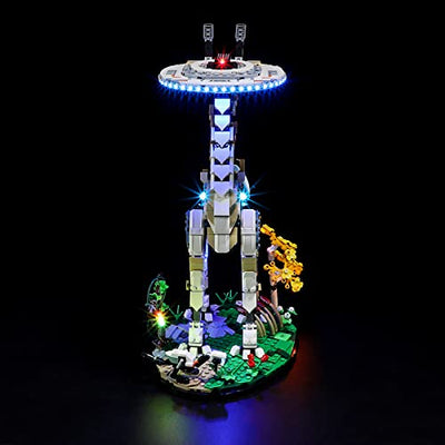 BRIKSMAX 76989 Led Licht für Lego Horizon Forbidden West: Langhals - Compatible with Lego Horizon Bausteinen Modell - Ohne Lego Set