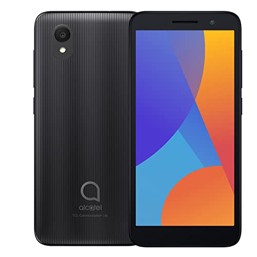 Alcatel 1 (2021) - Smartphone 16GB, 1GB RAM, Dual SIM, Volcano Black