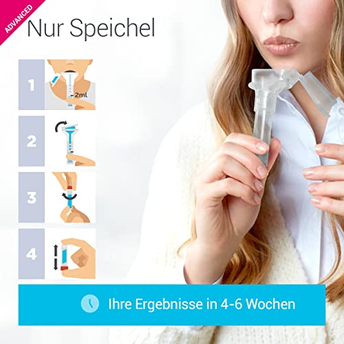 DNA-Test Advanced tellmeGen (Gesundheit - Eigenschaften - Wellness - Abstammung) Was Ihre DNA über Sie aussagt