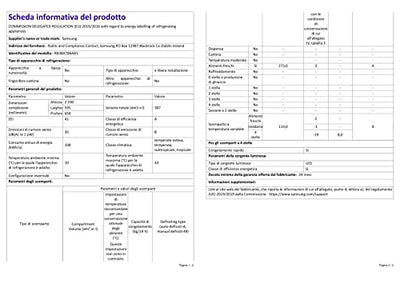 Samsung Elettrodomestici RB38A7B6AB1/EF Kombi-Kühlschrank, Klasse A, mattschwarz