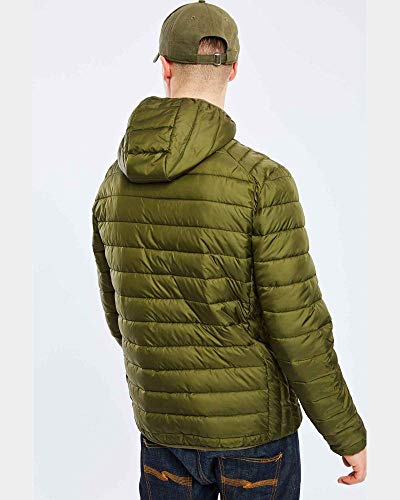 ellesse Herren Lombardy Padded Jacket Mantel, Kaki, M