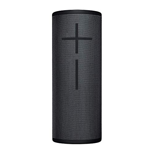 Ultimate Ears Megaboom 3 Tragbarer Bluetooth-Lautsprecher, 360° Sound, Satter Bass, Wasserdicht, Staubresistent & Sturzfest, One-Touch-Musiksteuerung, 20-Stunden Akkulaufzeit - Schwarz