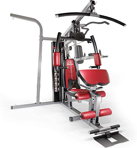 Sportstech Premium 50in1 Kraftstation für EIN Allround Training | Multifunktions-Heimtrainer mit Stepper & LAT-Zugturm | HGX Fitness-Station aus Eva Material | Robust für Zuhause (HGX250 Modell2021)