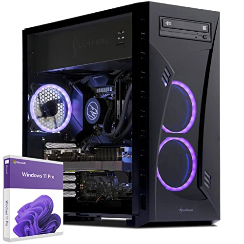 Sedatech Wasserkühlung Pro Gaming PC • Intel i9-9900X 10x 3.5GHz • Geforce RTX3090 • 128GB RAM • 2TB SSD M.2 • 3TB HDD • Windows • Desktop Computer