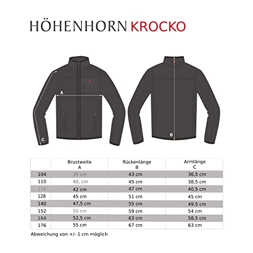 Höhenhorn Krocko Kinder Jacke Dunkelblau Gr. 164