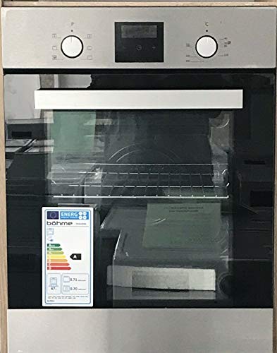 Böhme HB45AB40L Backofen autark Edelstahl Einbaubackofen 45cm Breit Microküche