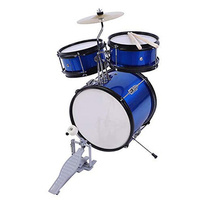 【𝐎𝐬𝐭𝐞𝐫𝐟ö𝐫𝐝𝐞𝐫𝐮𝐧𝐠𝐬𝐦𝐨𝐧𝐚𝐭】 mit Installationshalterung Set Kid Drum Kit, musikalische Ausbildung Children Drum Kit, professionelles Metal Weihnachtsgeschenk zum Spielen für Anfänger