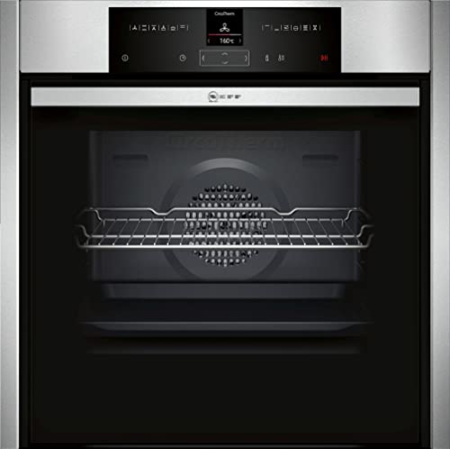 NEFF B55CR22N0 Einbau-Backofen N70 / 60 cm / A+ / 71 l / Edelstahl / Slide&Hide / ShiftControl / Pyrolyse / 12 Betriebsarten