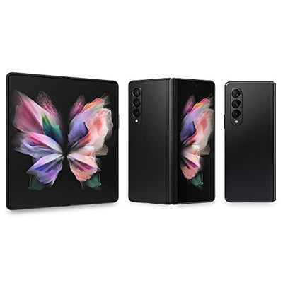 Samsung Galaxy Z Fold3 5G, faltbares Handy ohne Vertrag, flexibles, großes 7,6 Zoll Display, 512 GB Speicher, in Phantom Black inkl. 36 Monate Herstellergarantie [Exklusiv bei Amazon]