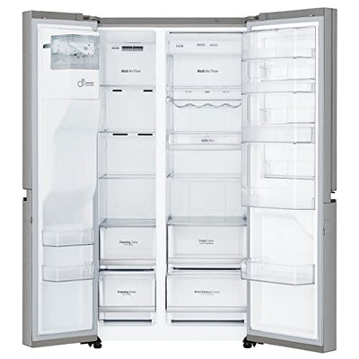 LG Electronics GSJ761PZEE Kühlschrank, freistehend, 625 l, E, Edelstahl