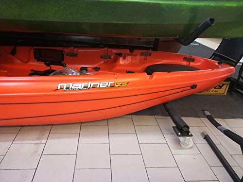 Native Mariner Watercraft 12.5 Propeller SOT Angelkajak Sit On Top mit Pedale, Farbe:Orange