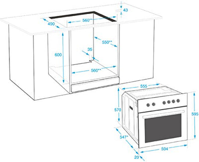 Beko BIM25400XL Backofen Elektro / nach links öffnende Tür / 71 L / Katalytische Rückwand / Edelstahl / Booster - Schnellaufheizung / Animiertes Display / 12 Heizarten / Excellent Clean Glass - schmutzabweisende Vollglas-Innentür / Warmhaltefunktion