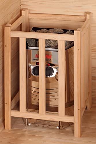 Trade-Line-Partner Sauna/Ecksauna mit Harvia Saunaofen ECK ! NEU ! (Infrarotkabine) / 5 Personen