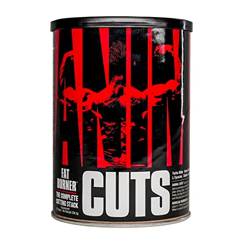 Universal Nutrition ANIMAL Cuts Diät- & Definitionssupplement für Leistungssportler zum Gewichtsmanagement - regt den Stoffwechsel an & erhöht den Energieverbrauch, 42 Packs