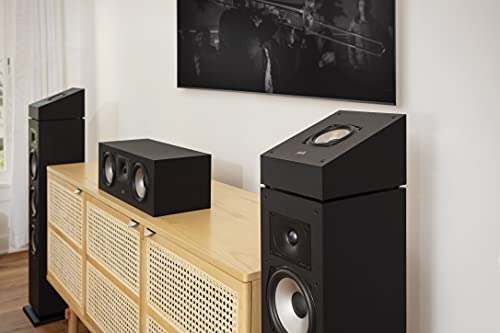 Polk Audio MXT90 Height-Modul, Upfiring-Lautsprecher für MXT20, MXT60 und MXT70, Dolby Atmos zertifiziert, kompatibel mit DTS:X und DTS Virtual:X (Paar), schwarz