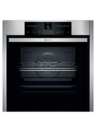 NEFF B55VR22N0 Einbau-Backofen N70 / 60 cm / 71 l / Edelstahl / A+ / Slide&Hide / VarioSteam / Pyrolyse / 12 Betriebsarten