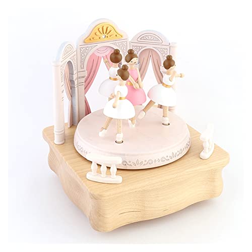 Musikdose Musikbox Music Box Mädchen rotierende Ballettmädchen Schöne und exquisite Kinder Geburtstag Weihnachtsgeschenke Spieluhren