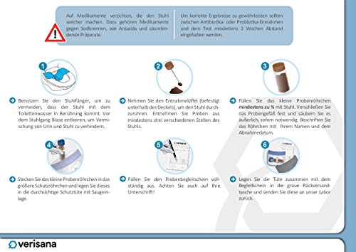 Zonulin Test – Stuhltest auf Leaky Gut Syndrom – Durchlässiger Darm Test – Verisana Darmgesundheit