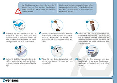 Zonulin Test – Stuhltest auf Leaky Gut Syndrom – Durchlässiger Darm Test – Verisana Darmgesundheit