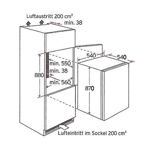 Lomadox Küche mit E-Geräten 270cm Küchenzeile in Weiss Küchenblock Einbauküche Singleküche 2,7m