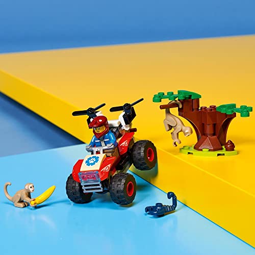 LEGO 60300 City Wildlife Tierrettungs-Quad Geländewagen, Spielzeug-Quad ab 5 Jahre