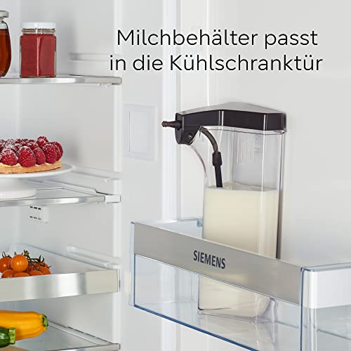 Siemens Kaffeevollautomat EQ900 TQ907D03, App-Steuerung, Full-Touch Display, Barista-Modus, Geräuschreduzierung, bis zu 10 Profile, automatische Dampfreinigung, 2 Bohnenbehälter, 1500 W, edelstahl