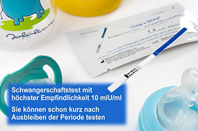 15 x One+Step ultraempfindlicher Schwangerschaftstest - Schwangerschaftstest Frühtest