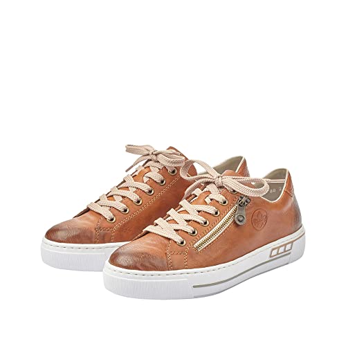 Rieker Damen L88C2 Sneaker, Braun (Cayenne/Braun/ 24 24), 38 EU