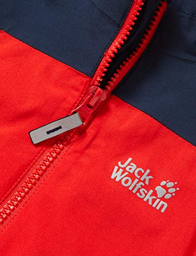 Jack Wolfskin Jungen Ropi Kinder Jacke, Peak red, 116