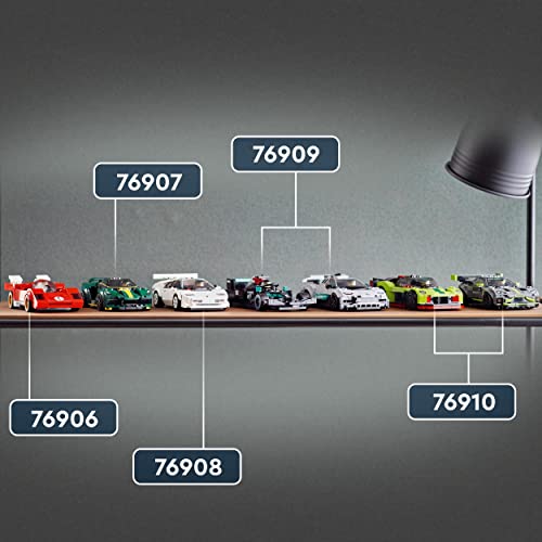 LEGO 76906 Speed Champions 1970 Ferrari 512 M Bausatz für Modellauto, Spielzeug-Auto, Rennwagen für Kinder, 2022 Kollektion