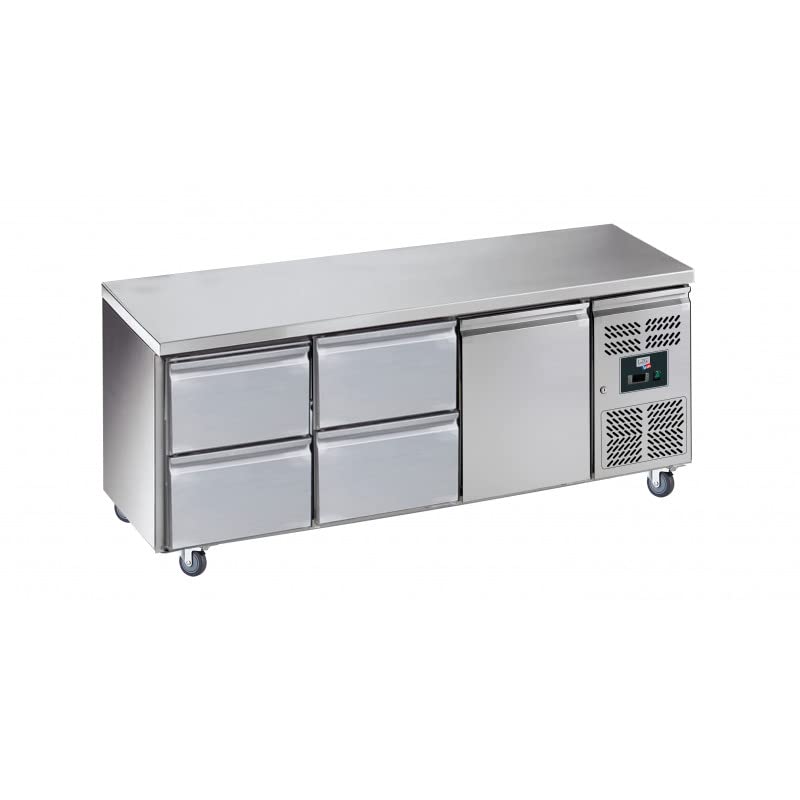 Kühlschrank, Edelstahl, zentral -2/+8 °C R600A-L2G – R600A1 Porte4651795