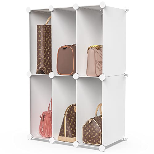 HOMIDEC Schuhregal, 10 Ebenen Schuhschrank Kunststoff-Schuhregale Organizer für Schrank Flur Schlafzimmer Eingang, Weiß