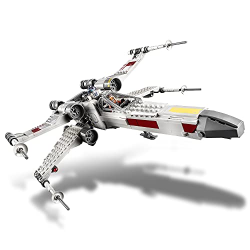 LEGO 75301 Star Wars Luke Skywalkers X-Wing Fighter Spielzeug mit Prinzessin Leia und Droide R2-D2 als Figur