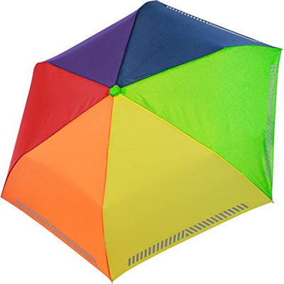 iX-brella Mini Kinderschirm Safety Reflex extra leicht - Regenbogen